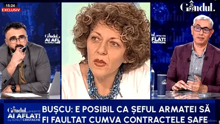 Bușcu: E posibil ca Gheorghiță să fi faultat SAFE/Acuz tot corpul conducerii militare de joc premeditat în favoarea Rusiei