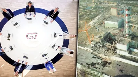 G7 vrea să aloce 260 de milioane de euro Ucrainei pentru repararea reactorului avariat de la Cernobîl