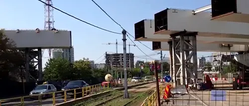 Trece Primăria Capitalei testul tramvaiului 41? Cum arată șantierele de la podurile Grant și Ciurel - VIDEO