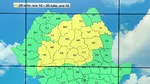Prognoza ANM pentru sfârșitul de săptămână. Temperatirlile au scăzut cu 20°C față de vârful valului de caniculă