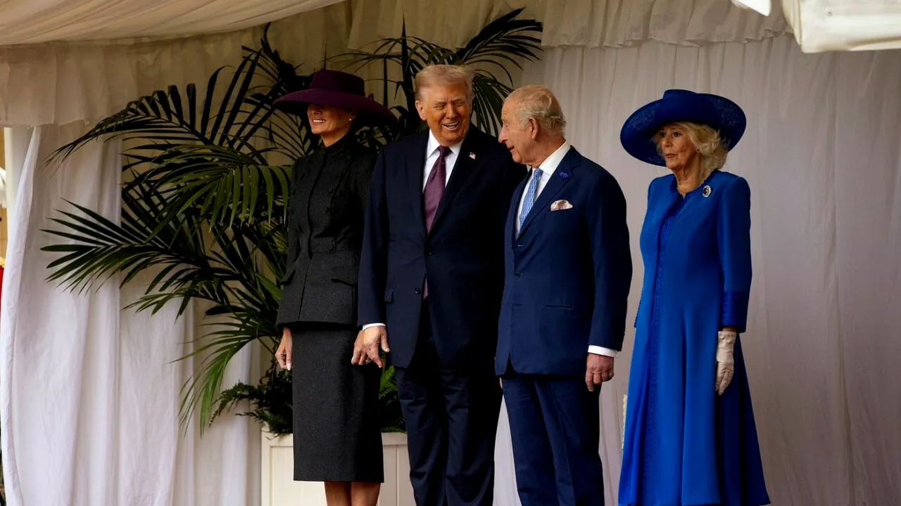 Ce face TRUMP în a doua zi a vizitei oficiale în Marea Britanie. Cum arată agenda președintelui american