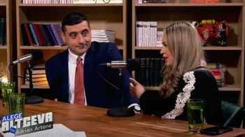 Ilinca Simion, despre George Simion: „Stă foarte mult și lucrează. De dimineața până seara. Este nevoie de el”