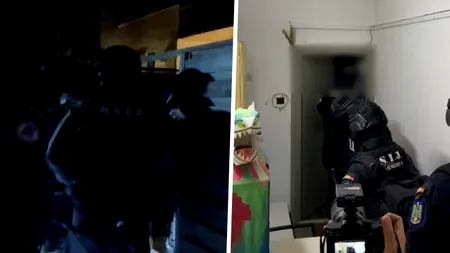 Imagini de la descinderea polițiștilor la vila lui Călin Georgescu din Mogoșoaia