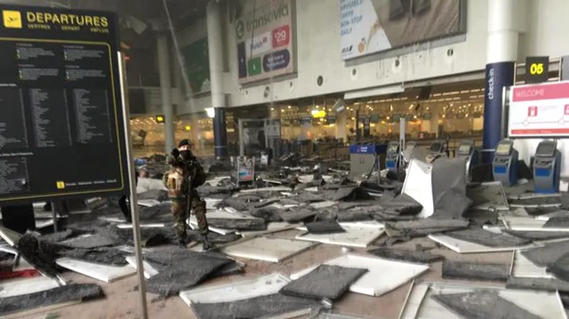 Anunțul MAE după cele două explozii de pe aeroportul din Bruxelles