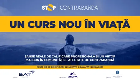 COMUNICAT. Programul ANOFM - BAT România continuă să genereze oportunități de angajare în comunitățile afectate de contrabandă