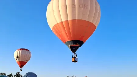 Experiență unică în Oltenia. Cât costă un zbor cu balonul cu aer cald