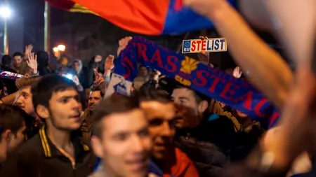 Fanii dinamoviști și steliști, supravegheați de 90 de camere video pe străzile din jurul Arenei Naționale