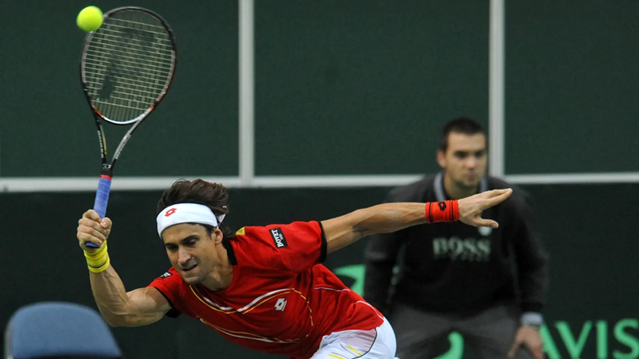 CUPA DAVIS. Ferrer a adus Spaniei primul punct în finala cu Cehia