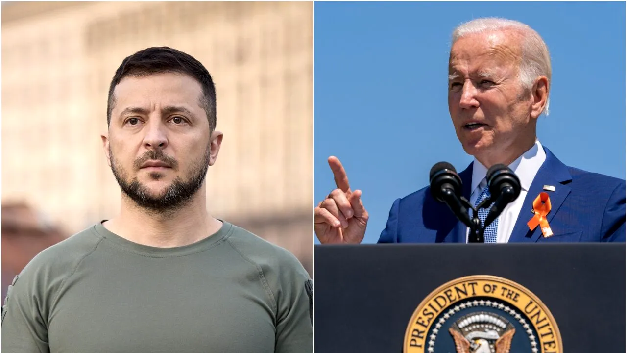 Joe Biden, discuție aprinsă cu Volodimir Zelenski