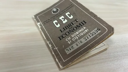 Câți bani pot primi românii care mai au lei pe LIBRETELE de economii CEC de dinainte de 1990? Ce spune legea