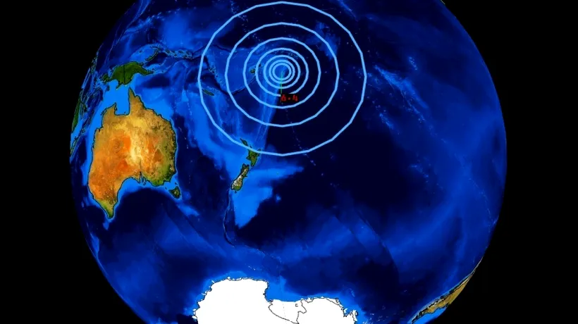 Cutremur cu magnitudinea de 6,4 în largul arhipelagului Tonga