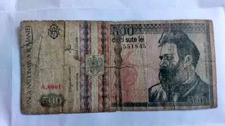 Caută pe acasă sau pe la părinți ori bunici! Colecționarii oferă 5.000 de euro pe această bancnotă românească din 1991