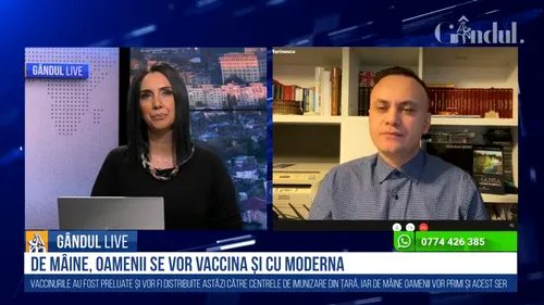 GÂNDUL LIVE. Medicul Adrian Marinescu: „Virusul suferă mutații în permanență / Este important să avem suficiente doze de vaccin”