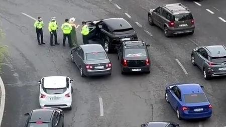 VIDEO | Momentul în care ”contesa digitală”, ANA MORODAN, este oprită de polițiști. Vedeta reușește cu greu să se țină pe picioare