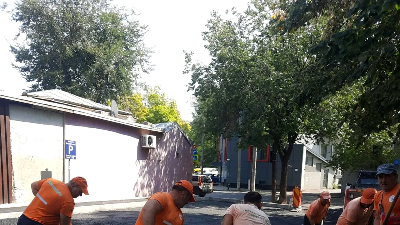 (P) Infrastructură 5 a finalizat o nouă lucrare de asfaltare pe Șoseaua Progresului