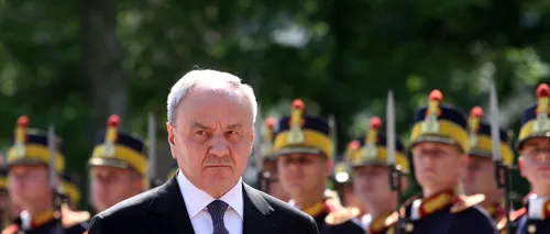 Președintele moldovean rămâne internat în spital din cauza unor complicații la pancreas