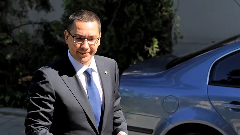 Ponta a solicitat SPP tipul de mașină cu care vrea să meargă în calitate de premier