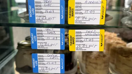 Cozonac tradițional, de Paști, pregătit în praf și mizerie. ANPC a închis unitatea din Dorobanți