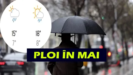 Meteorologii Accuweather anunță opt zile de ploi în Capitală în luna mai 2025. Temperaturi neobișnuite în prag de vară