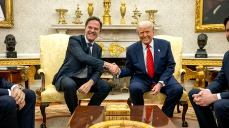 Trump: Mark Rutte face o treabă fantastică. A mai fost o altă persoană care nu mi-a plăcut. Și cred că l-am ținut departe de șefia NATO