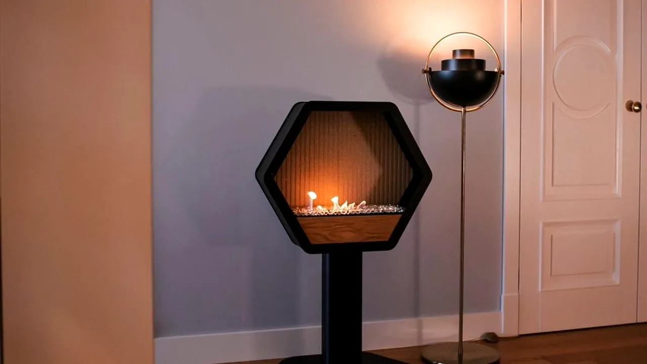 Înfrumusețează-ți locuința cu un șemineu decorativ fermecător și neașteptat de ieftin