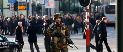 Alertă falsă cu bombă la Bruxelles. Atacatorul avea o centură explozibilă umplută cu sare și biscuiți