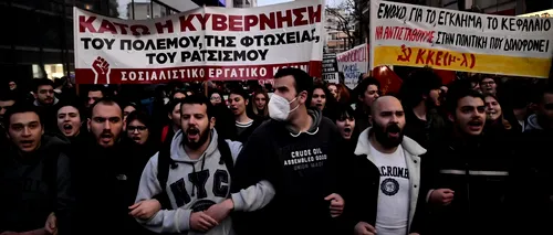 Proteste în Grecia după accidentul feroviar cumplit care a UCIS cel puțin 46 de persoane