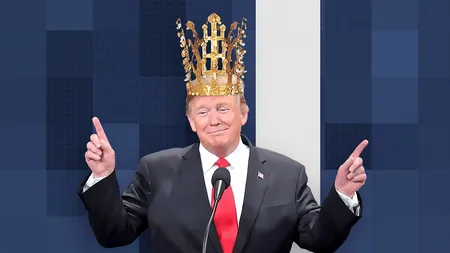 Trump primește în dar o coroană din aur de la Președintele Coreei de Sud și sfidează protestele „No Kings” din America