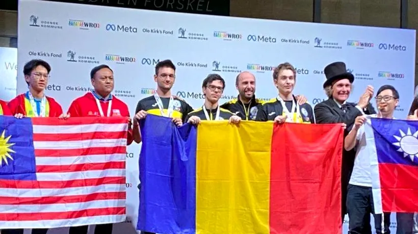 Trei liceeni români au obținut medalia de ARGINT la World Robot Olympiad 2023