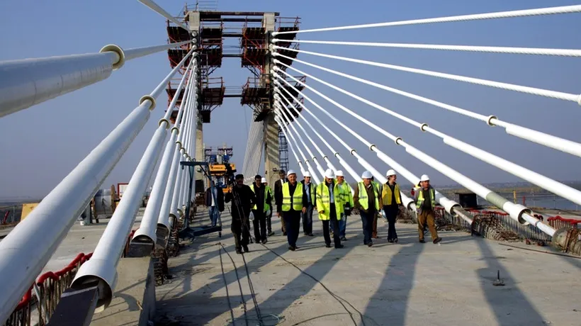 Ponta anunță în Bulgaria o nouă dată pentru inaugurarea podului Calafat-Vidin