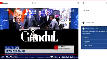 POLL Marius Tucă Show: „Ce categorie de salariați ar trebui să beneficieze de mărire salarială?”. Au existat trei variante de răspuns