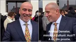Ministrul Culturii, culmea sfidării la protestul actorilor. I-a cerut unui actor să-și dea demisia, apoi l-a jignit: „Prostia e mare”