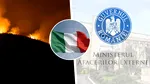 MAE a emis o atenționare de călătorie pentru românii care merg în Italia. Risc ridicat de incendii în Sardinia și Sicilia. Care sunt recomandările