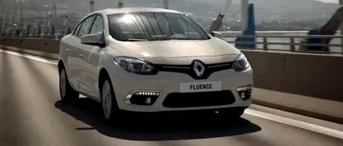 Noul Renault Fluence, disponibil în România la prețuri începând de la 14.900 euro