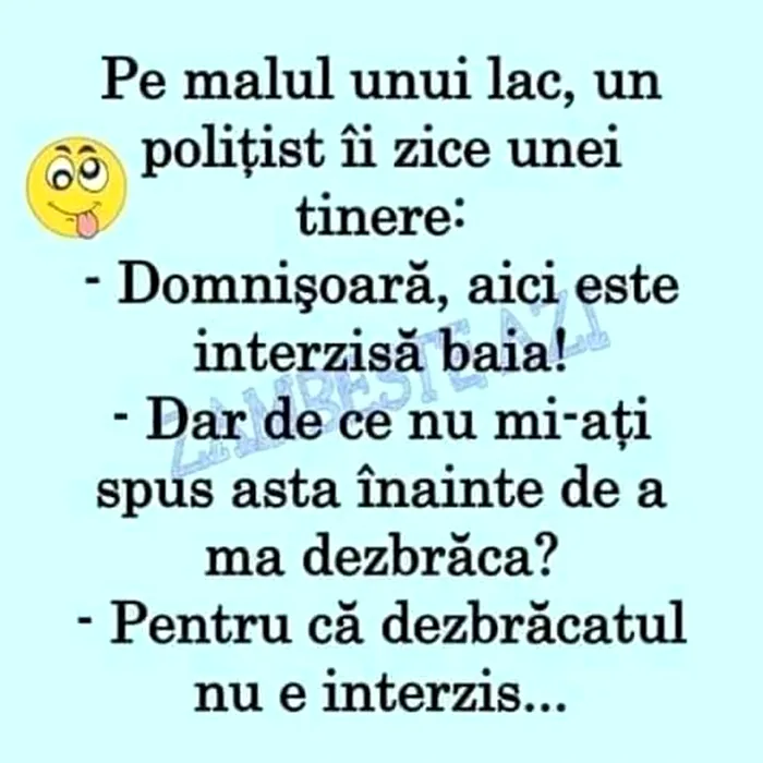 Bancul de sâmbătă | 