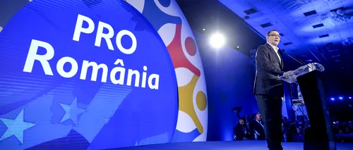 Pro Romania decide dacă are candidat propriu sau îl susține pe Mircea Diaconu la președinție