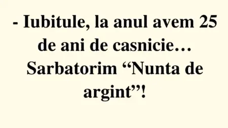 Bancul de marți | Nunta de argint