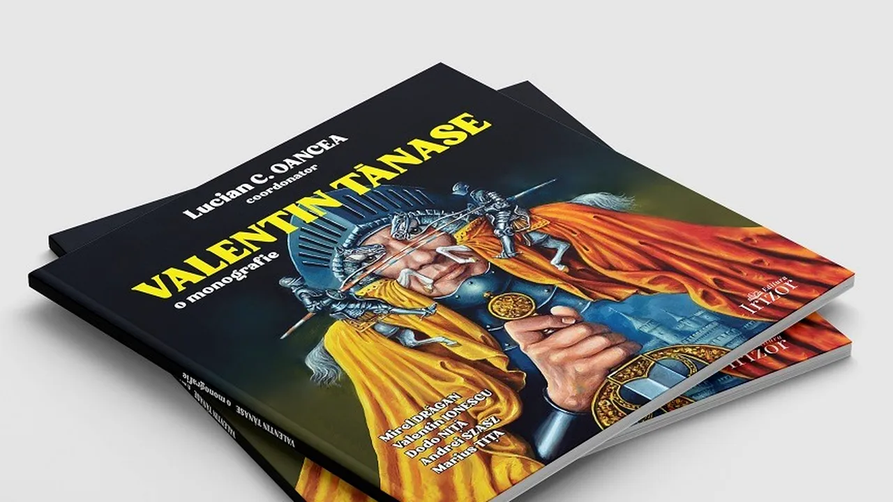 Artistul plastic Valentin TĂNASE a vernisat expoziția „Universul ilustrației” și va lansa o monografie la Cercul Militar