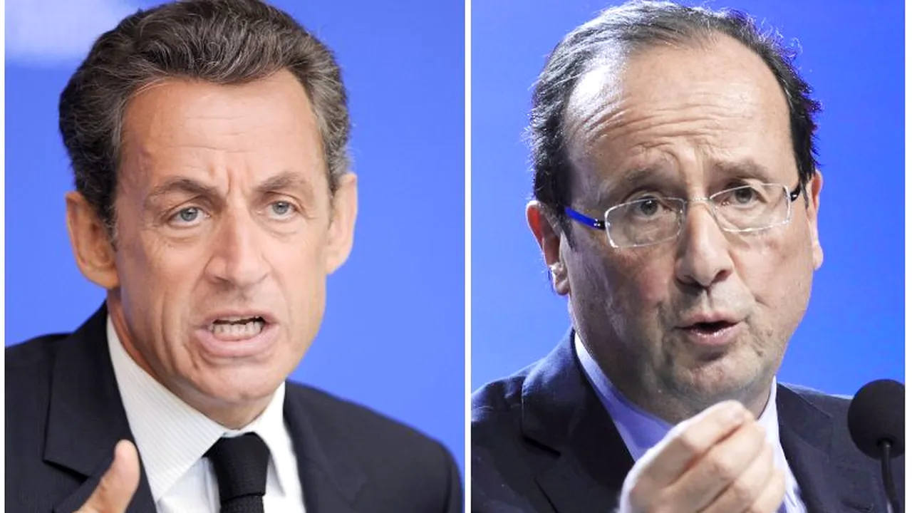 SONDAJ: Francois Hollande, cu șase procente înaintea lui Nicolas Sarkozy 