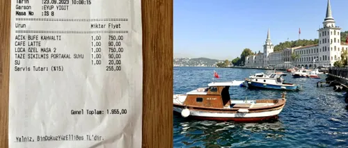 Cât a PLĂTIT o româncă pentru o masă la restaurant, în Istanbul: „Obrazul subțire cu cheltuială se ține”