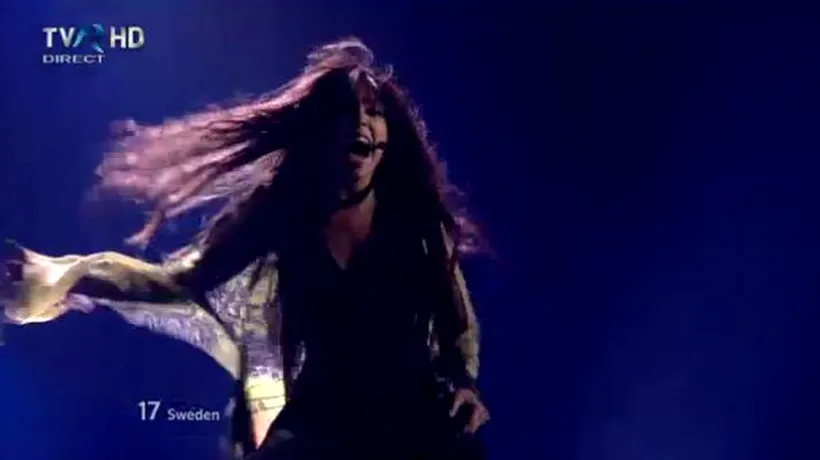FINALA EUROVISION 2012. Loreen, marea favorită, aclamată de public când a cântat EUPHORIA - VIDEO