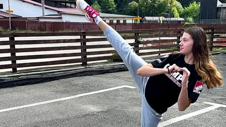 E inspirată de Van Damme și vrea să-și apere TITLUL mondial!