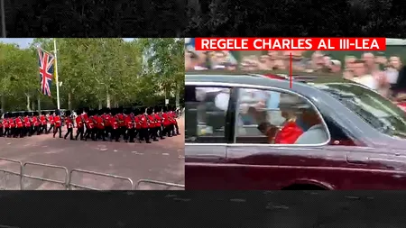 VIDEO | Trooping the Colour, PARADĂ ANIVERSARĂ pentru Regele Charles al III-lea. Monarhul britanic își sărbătorește de două ori ziua de naștere