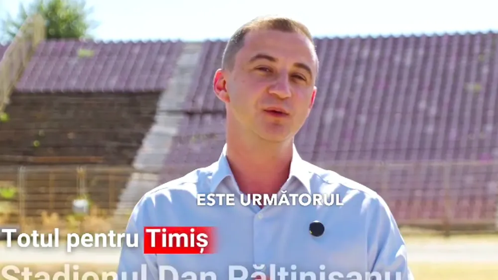 Șeful CJ Timiș reacționează la declarațiile lui Bolojan: STADIONUL Dan Păltinișanu se face, cu 32.000 de locuri, cum a fost proiectat