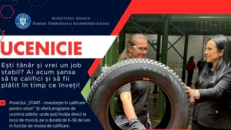 Ministerul Muncii: Tinerii sub 30 de ani pot învăța o meserie și câștiga bani / Ce SALARII se oferă