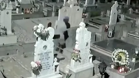 Polițiștii din Balș cer ajutorul populației: O rețea de profanatori de morminte, căutată de oamenii legii