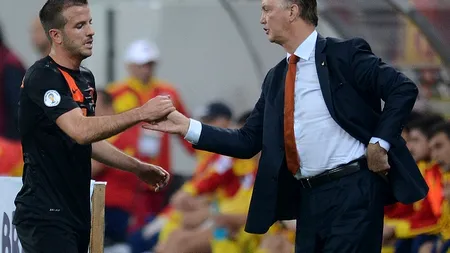 Anunțul lui Louis van Gaal, după partida Olanda-România