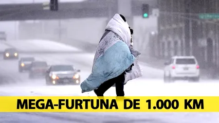 O MEGA-FURTUNĂ, de 1.000 kilometri lățime, se apropie vertiginos! Se anunță îngheț, ninsori abundente și ploi torențiale în această țară