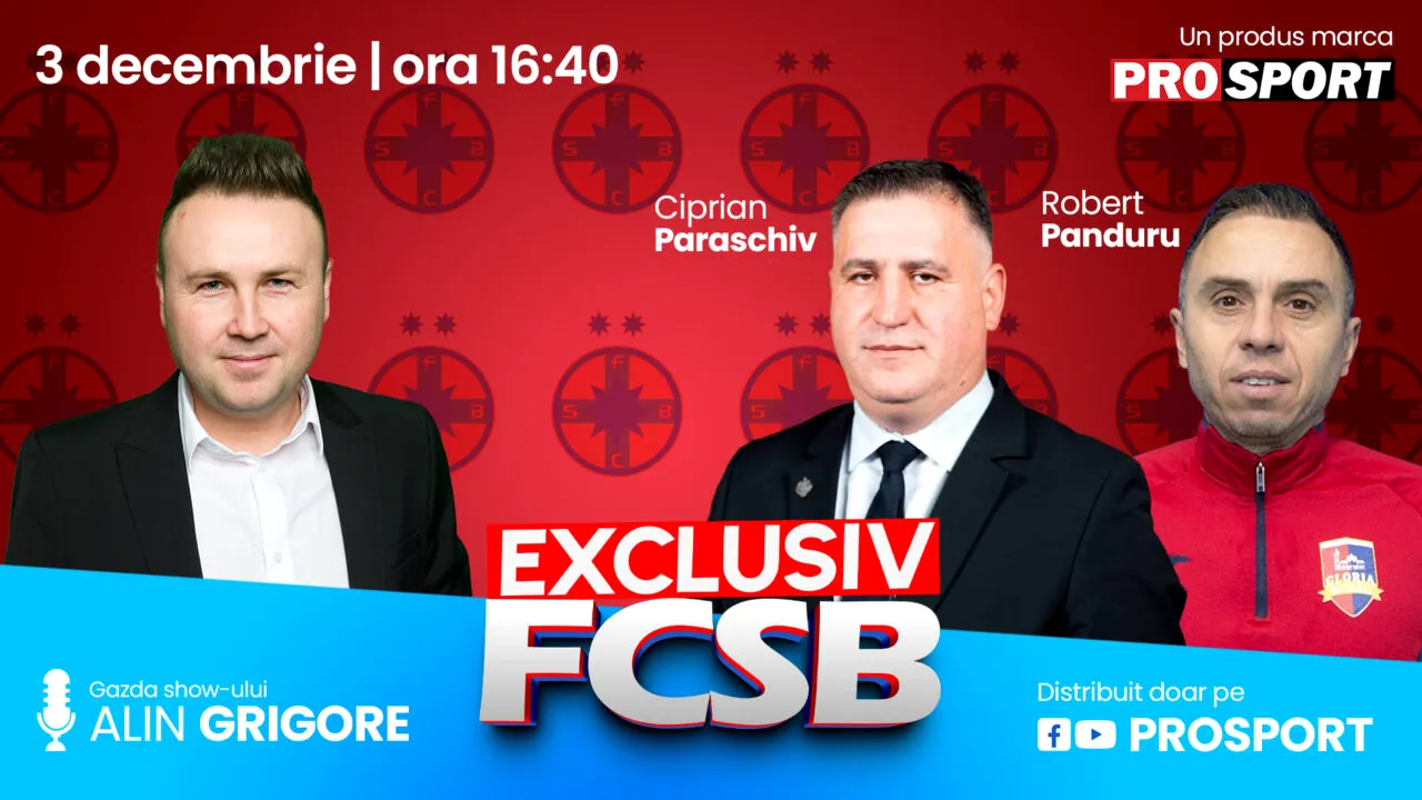 EXCLUSIV FCSB, azi de la 16:40. Probleme cu ultimul transfer reușit de Gigi Becali. Analizăm cu Ciprian Paraschiv