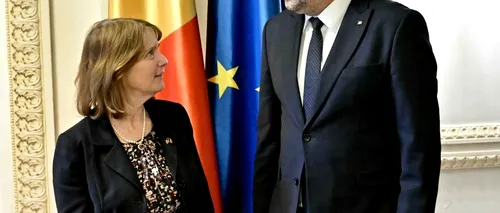 Marcel Ciolacu, întâlnire cu prima femeie ambasador SUA în România